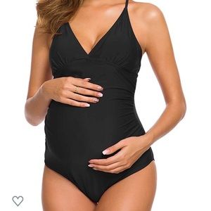 🖤BRAND NEW W/TAGS🖤 Black maternity swimsuit
